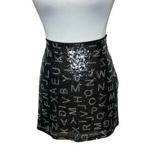 ClockHouse Alphabet Sequins Skirt